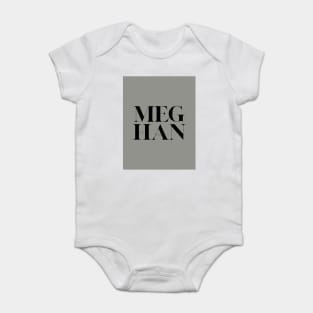 Meghan Markle Bold Print Baby Bodysuit